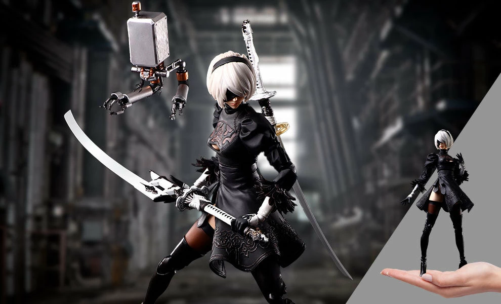 2B (YoRHa No.2 Type B) Deluxe Action Figure By Square Enix Play Arts Kai