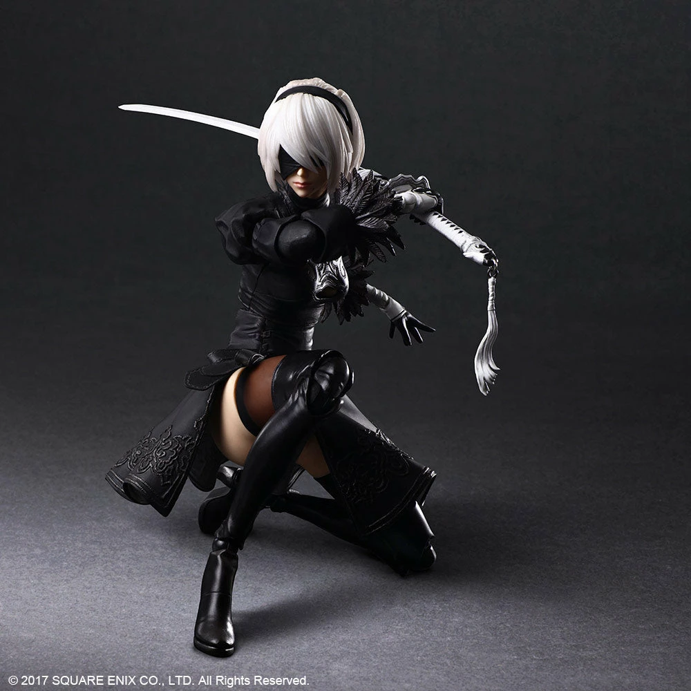 2B (YoRHa No.2 Type B) Deluxe Action Figure By Square Enix Play Arts Kai