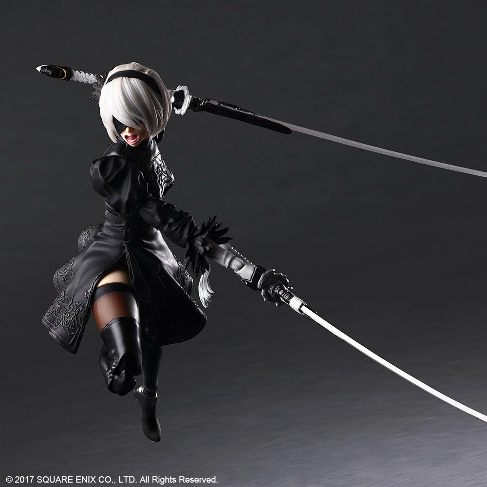 2B (YoRHa No.2 Type B) Deluxe Action Figure By Square Enix Play Arts Kai