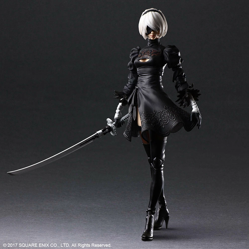 2B (YoRHa No.2 Type B) Deluxe Action Figure By Square Enix Play Arts Kai