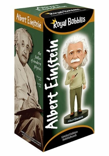 Brand new ๐ Fun.com Albert Einstein Official Bobble Head ๐ฅ 2 Fun.com Albert Einstein Official Bobble Head