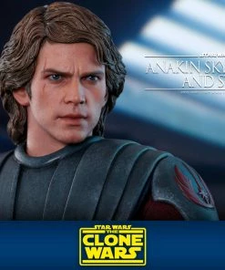 Hot Toys Anakin Skywalker And STAP Sixth Scale Figure Set