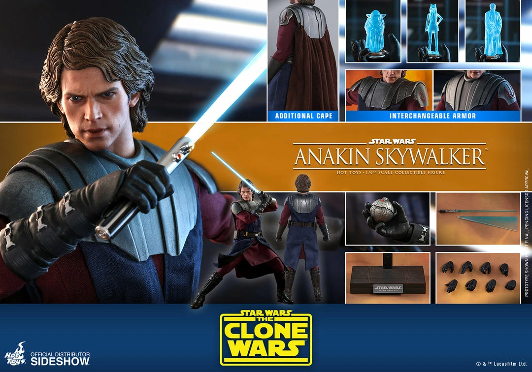 Top 10 ๐งจ Hot Toys Anakin Skywalker Sixth Scale Figure ๐ 13 Hot Toys Anakin Skywalker Sixth Scale Figure