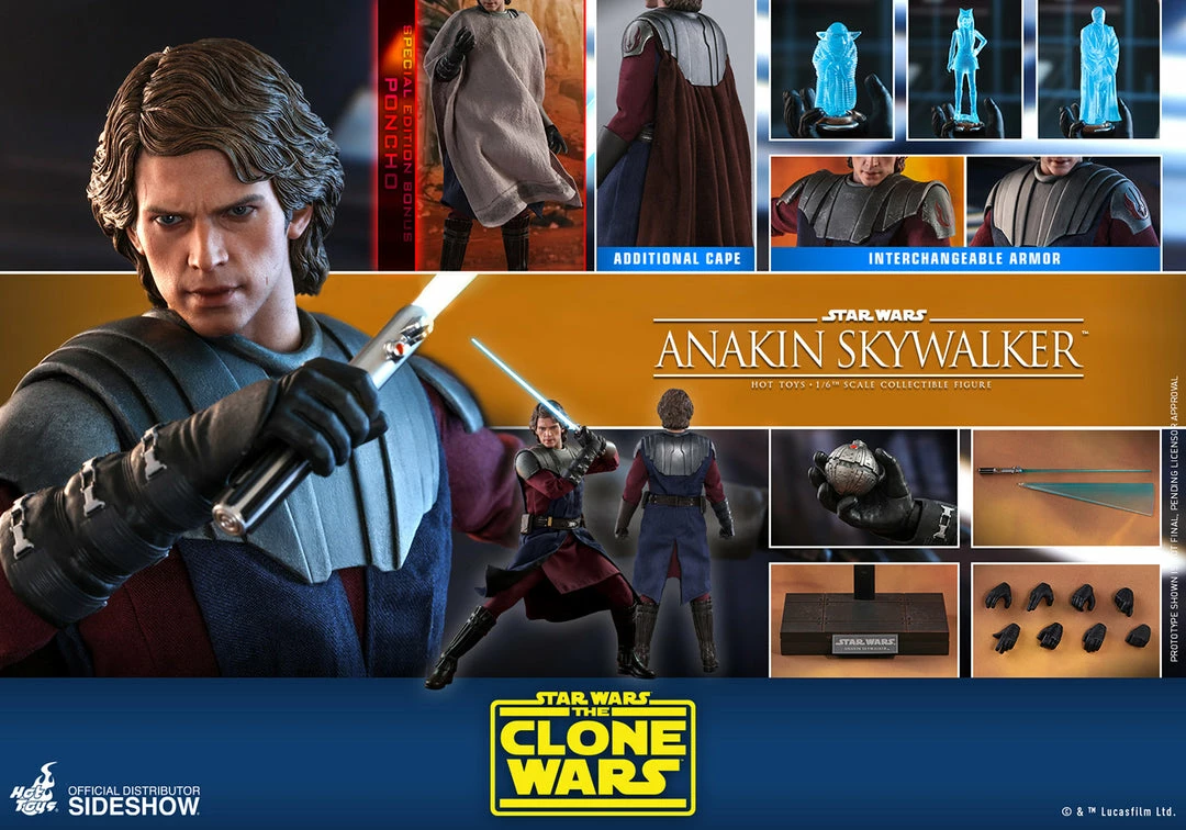 Top 10 ๐งจ Hot Toys Anakin Skywalker Sixth Scale Figure ๐ 3 Hot Toys Anakin Skywalker Sixth Scale Figure