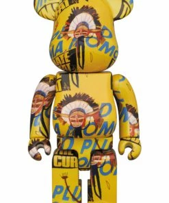 BE@RBRICK BEARS Be@rbrick Andy Warhol X Jean-Michel Basquiat #3 100% & 400% Bearbrick By Medicom Toy