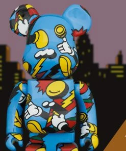 Be@rbrick Grafflex 100% & 400% Bearbrick By Medicom Toy