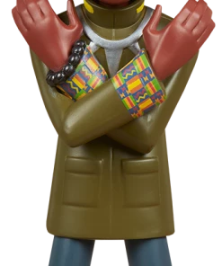 Black Panther Designer Collectible Toy By Unruly Industries⢠By KaNO SIDESHOW COLLECTIBLES