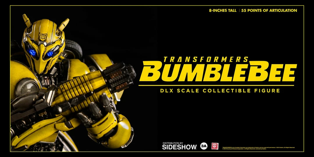 Outlet ❤️ Bumblebee Collectible Figure By ThreeA Toys DLX Scale - Die-Cast Metal - Bumblebee Movie ✔️ 10 Bumblebee Collectible Figure By ThreeA Toys DLX Scale - Die-Cast Metal - Bumblebee Movie