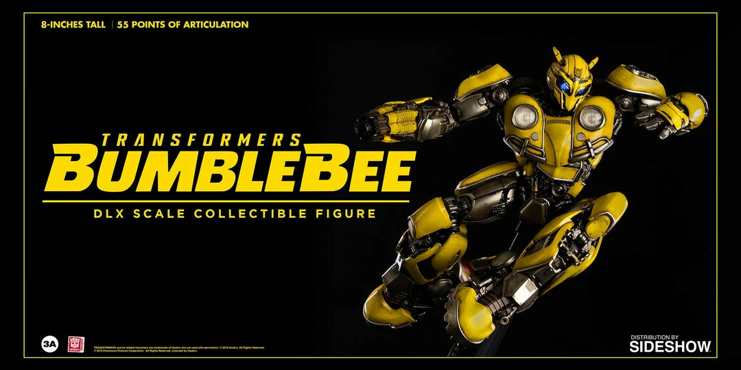Outlet ❤️ Bumblebee Collectible Figure By ThreeA Toys DLX Scale - Die-Cast Metal - Bumblebee Movie ✔️ 9 Bumblebee Collectible Figure By ThreeA Toys DLX Scale - Die-Cast Metal - Bumblebee Movie