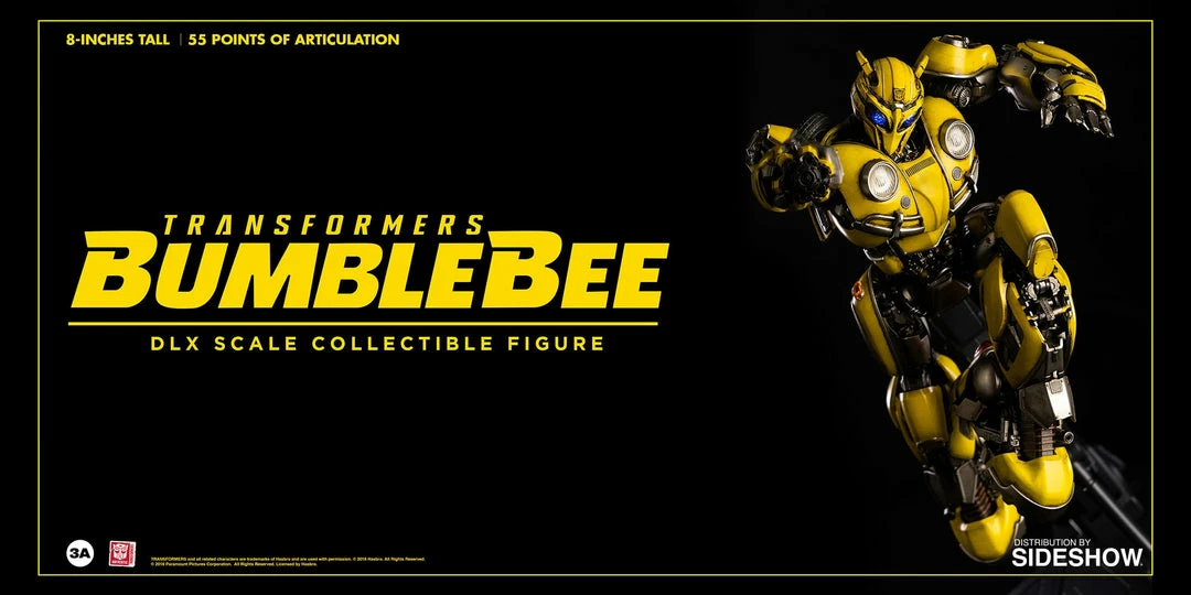 Outlet ❤️ Bumblebee Collectible Figure By ThreeA Toys DLX Scale - Die-Cast Metal - Bumblebee Movie ✔️ 8 Bumblebee Collectible Figure By ThreeA Toys DLX Scale - Die-Cast Metal - Bumblebee Movie