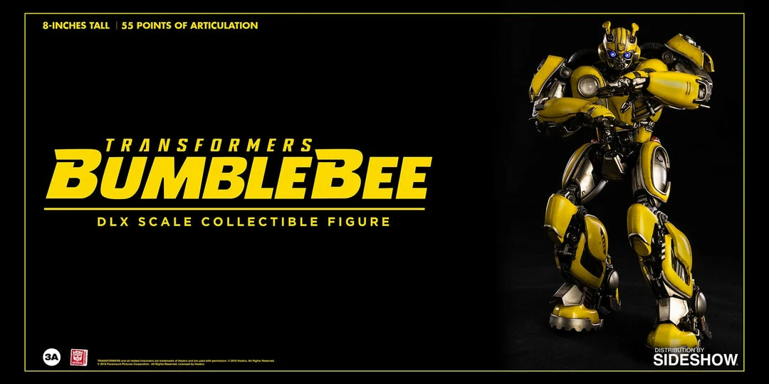 Outlet ❤️ Bumblebee Collectible Figure By ThreeA Toys DLX Scale - Die-Cast Metal - Bumblebee Movie ✔️ 6 Bumblebee Collectible Figure By ThreeA Toys DLX Scale - Die-Cast Metal - Bumblebee Movie