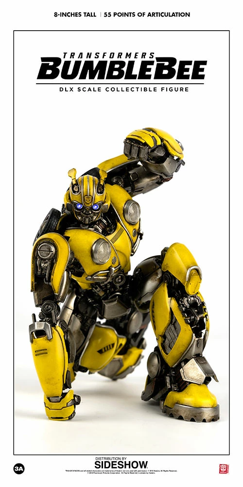 Outlet ❤️ Bumblebee Collectible Figure By ThreeA Toys DLX Scale - Die-Cast Metal - Bumblebee Movie ✔️ 12 Bumblebee Collectible Figure By ThreeA Toys DLX Scale - Die-Cast Metal - Bumblebee Movie