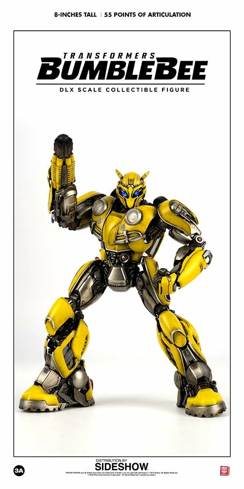 Outlet ❤️ Bumblebee Collectible Figure By ThreeA Toys DLX Scale - Die-Cast Metal - Bumblebee Movie ✔️ 21 Bumblebee Collectible Figure By ThreeA Toys DLX Scale - Die-Cast Metal - Bumblebee Movie