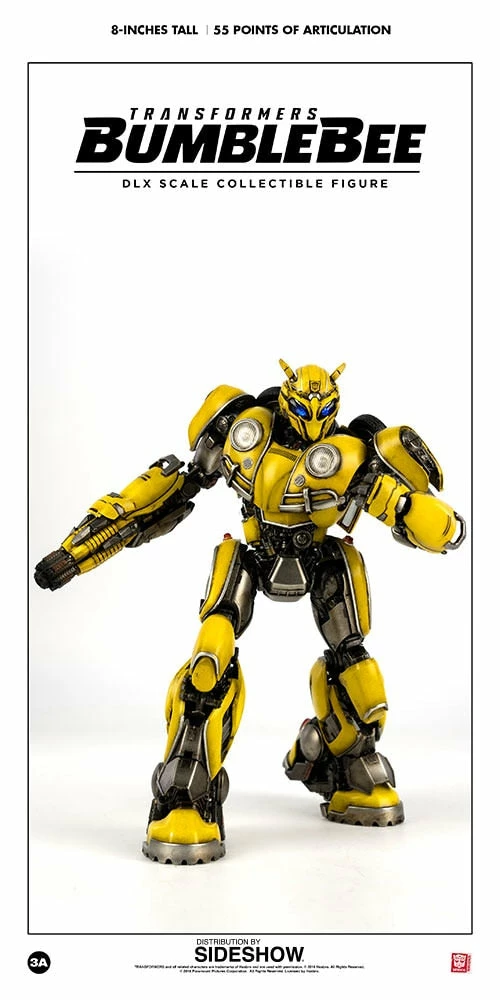 Outlet ❤️ Bumblebee Collectible Figure By ThreeA Toys DLX Scale - Die-Cast Metal - Bumblebee Movie ✔️ 20 Bumblebee Collectible Figure By ThreeA Toys DLX Scale - Die-Cast Metal - Bumblebee Movie
