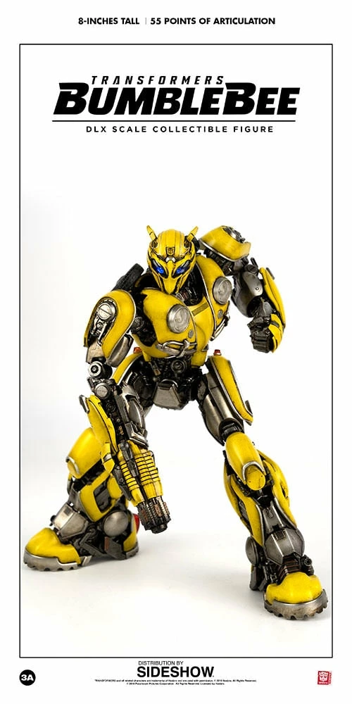 Outlet ❤️ Bumblebee Collectible Figure By ThreeA Toys DLX Scale - Die-Cast Metal - Bumblebee Movie ✔️ 19 Bumblebee Collectible Figure By ThreeA Toys DLX Scale - Die-Cast Metal - Bumblebee Movie