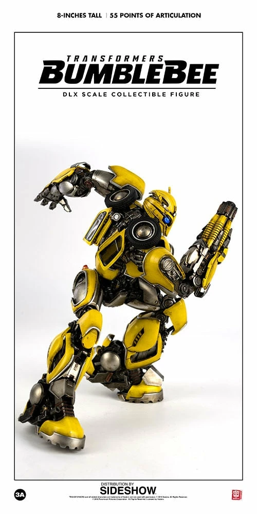 Outlet ❤️ Bumblebee Collectible Figure By ThreeA Toys DLX Scale - Die-Cast Metal - Bumblebee Movie ✔️ 18 Bumblebee Collectible Figure By ThreeA Toys DLX Scale - Die-Cast Metal - Bumblebee Movie
