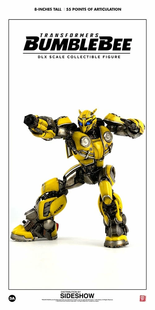 Outlet ❤️ Bumblebee Collectible Figure By ThreeA Toys DLX Scale - Die-Cast Metal - Bumblebee Movie ✔️ 17 Bumblebee Collectible Figure By ThreeA Toys DLX Scale - Die-Cast Metal - Bumblebee Movie