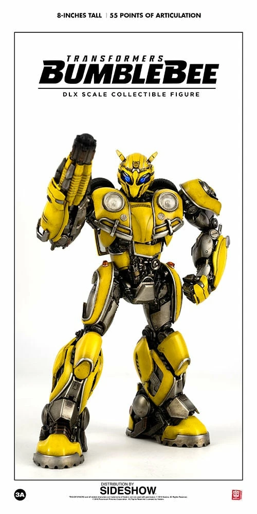 Outlet ❤️ Bumblebee Collectible Figure By ThreeA Toys DLX Scale - Die-Cast Metal - Bumblebee Movie ✔️ 16 Bumblebee Collectible Figure By ThreeA Toys DLX Scale - Die-Cast Metal - Bumblebee Movie