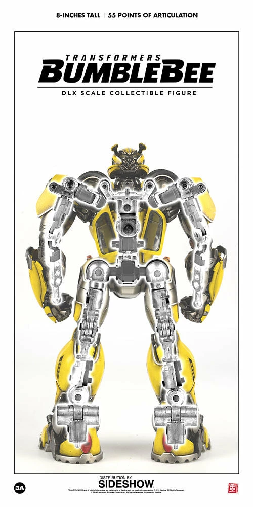 Outlet ❤️ Bumblebee Collectible Figure By ThreeA Toys DLX Scale - Die-Cast Metal - Bumblebee Movie ✔️ 15 Bumblebee Collectible Figure By ThreeA Toys DLX Scale - Die-Cast Metal - Bumblebee Movie
