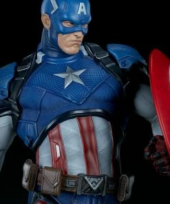 Captain America Premium Format™ Figure By Sideshow Collectibles Limited Edition