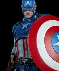 Captain America Premium Format™ Figure By Sideshow Collectibles Limited Edition