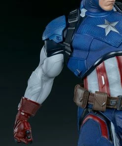 Captain America Premium Format™ Figure By Sideshow Collectibles Limited Edition