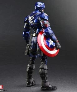 New ✔️ Captain America Action Figure By Square Enix Marvel Universe Variant BRING ARTS™ 😉 12 Captain America Action Figure By Square Enix Marvel Universe Variant BRING ARTS™