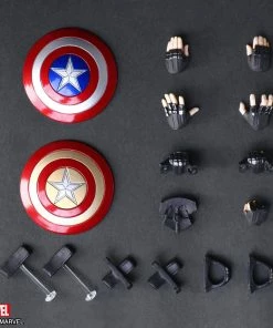 New ✔️ Captain America Action Figure By Square Enix Marvel Universe Variant BRING ARTS™ 😉 17 Captain America Action Figure By Square Enix Marvel Universe Variant BRING ARTS™