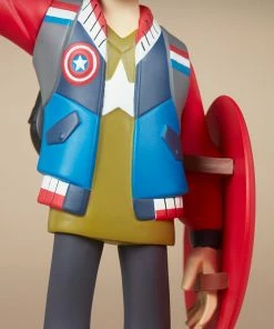 Captain America Designer Collectible Toy By Unruly Industries™ By KaNO