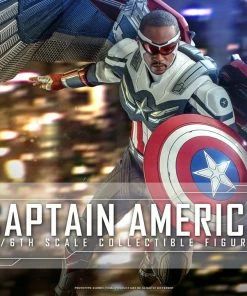 Discount π Captain America Sixth Scale Figure By Hot Toys Television Masterpiece Series - The Falcon And The Winter Soldier π 32 Captain America Sixth Scale Figure By Hot Toys Television Masterpiece Series - The Falcon And The Winter Soldier