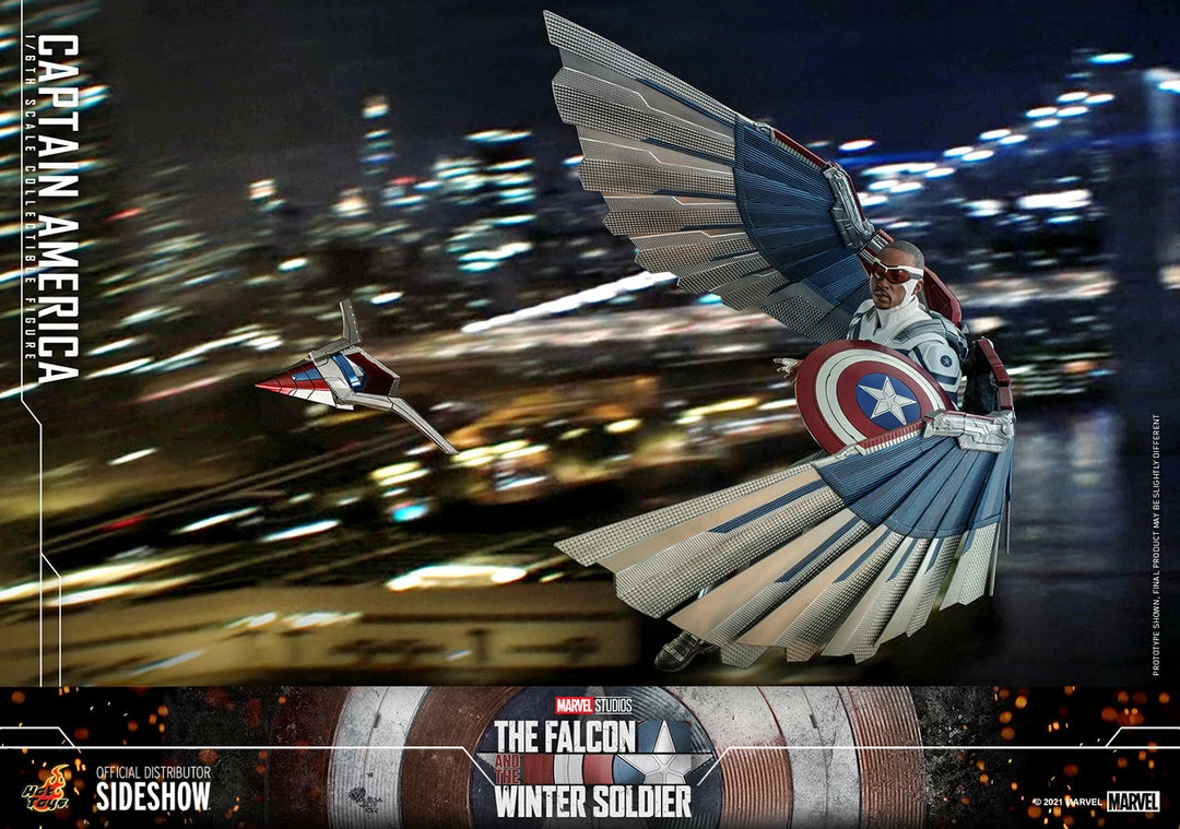 Discount π Captain America Sixth Scale Figure By Hot Toys Television Masterpiece Series - The Falcon And The Winter Soldier π 3 Captain America Sixth Scale Figure By Hot Toys Television Masterpiece Series - The Falcon And The Winter Soldier