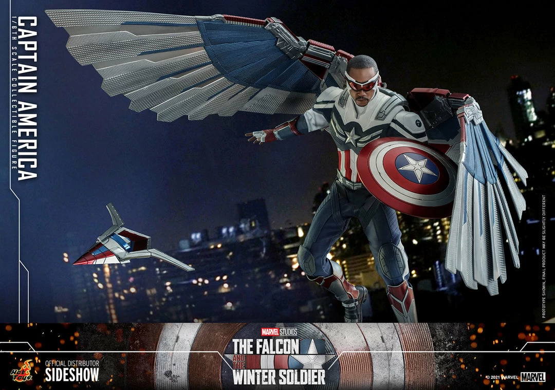 Discount π Captain America Sixth Scale Figure By Hot Toys Television Masterpiece Series - The Falcon And The Winter Soldier π 11 Captain America Sixth Scale Figure By Hot Toys Television Masterpiece Series - The Falcon And The Winter Soldier