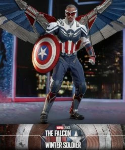 Discount π Captain America Sixth Scale Figure By Hot Toys Television Masterpiece Series - The Falcon And The Winter Soldier π 28 Captain America Sixth Scale Figure By Hot Toys Television Masterpiece Series - The Falcon And The Winter Soldier