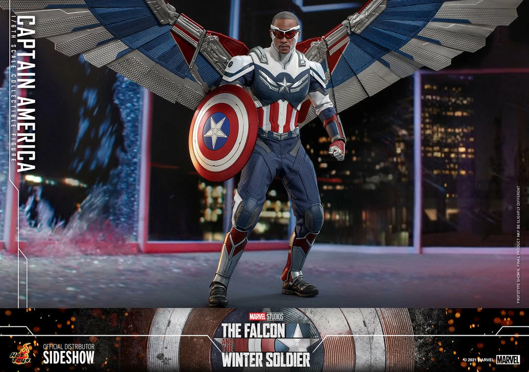 Discount π Captain America Sixth Scale Figure By Hot Toys Television Masterpiece Series - The Falcon And The Winter Soldier π 4 Captain America Sixth Scale Figure By Hot Toys Television Masterpiece Series - The Falcon And The Winter Soldier