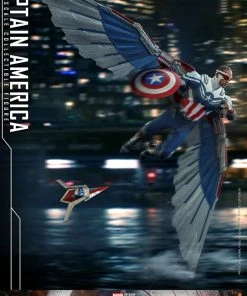 Discount π Captain America Sixth Scale Figure By Hot Toys Television Masterpiece Series - The Falcon And The Winter Soldier π 39 Captain America Sixth Scale Figure By Hot Toys Television Masterpiece Series - The Falcon And The Winter Soldier