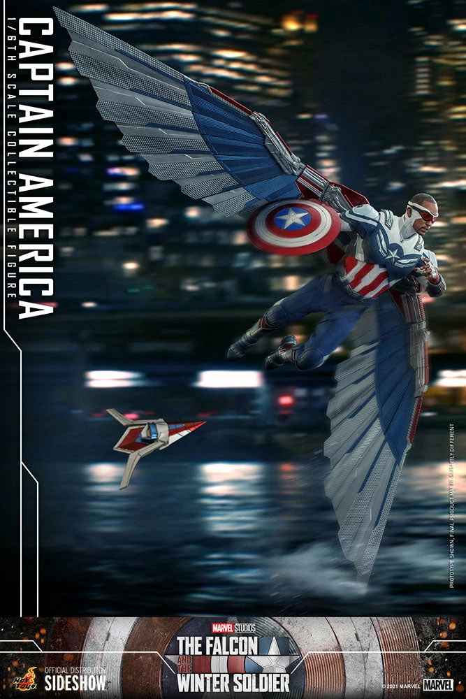 Discount π Captain America Sixth Scale Figure By Hot Toys Television Masterpiece Series - The Falcon And The Winter Soldier π 15 Captain America Sixth Scale Figure By Hot Toys Television Masterpiece Series - The Falcon And The Winter Soldier