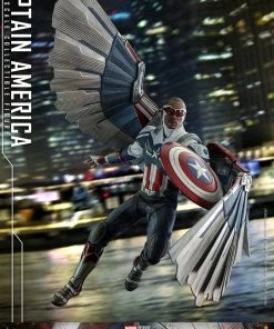 Discount π Captain America Sixth Scale Figure By Hot Toys Television Masterpiece Series - The Falcon And The Winter Soldier π 40 Captain America Sixth Scale Figure By Hot Toys Television Masterpiece Series - The Falcon And The Winter Soldier
