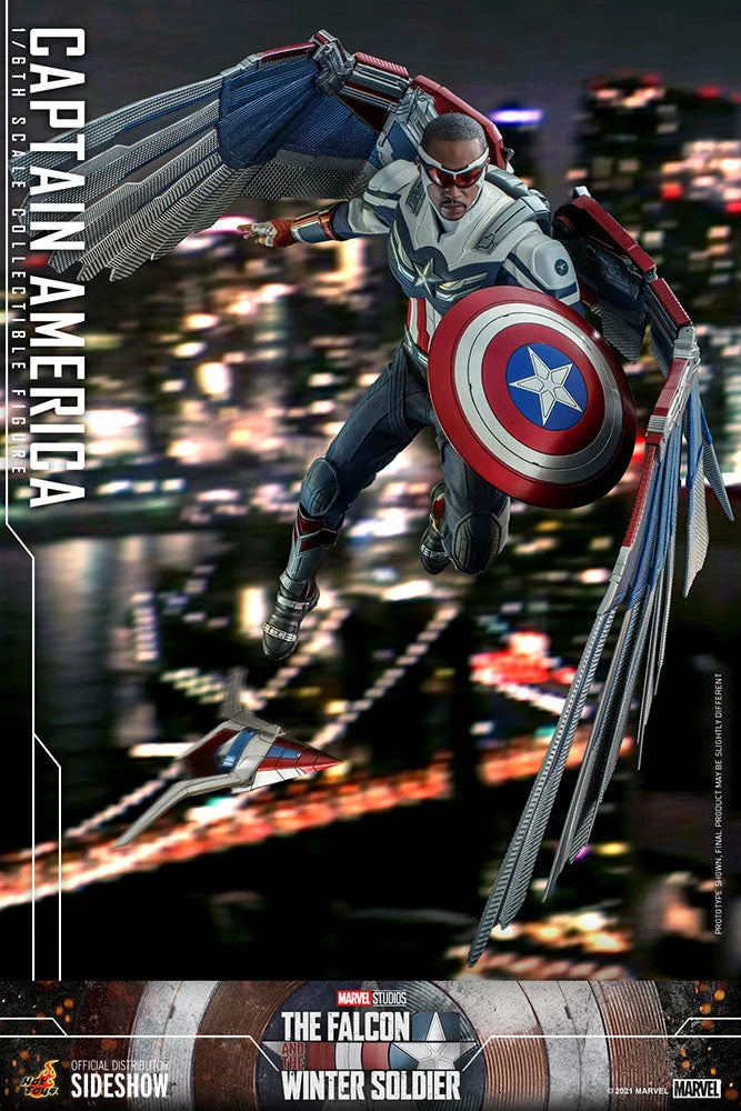 Discount π Captain America Sixth Scale Figure By Hot Toys Television Masterpiece Series - The Falcon And The Winter Soldier π 17 Captain America Sixth Scale Figure By Hot Toys Television Masterpiece Series - The Falcon And The Winter Soldier