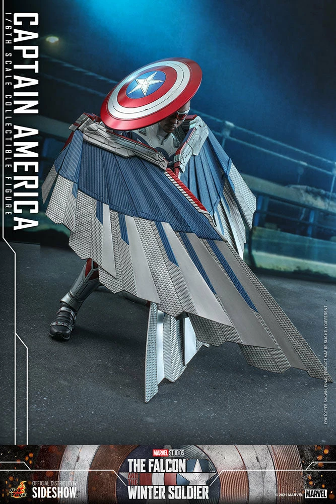 Discount π Captain America Sixth Scale Figure By Hot Toys Television Masterpiece Series - The Falcon And The Winter Soldier π 20 Captain America Sixth Scale Figure By Hot Toys Television Masterpiece Series - The Falcon And The Winter Soldier