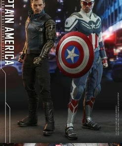 Discount π Captain America Sixth Scale Figure By Hot Toys Television Masterpiece Series - The Falcon And The Winter Soldier π 48 Captain America Sixth Scale Figure By Hot Toys Television Masterpiece Series - The Falcon And The Winter Soldier