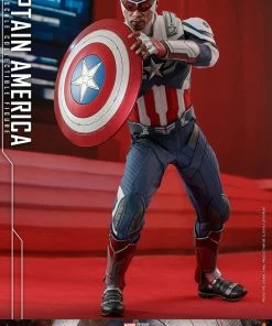 Discount π Captain America Sixth Scale Figure By Hot Toys Television Masterpiece Series - The Falcon And The Winter Soldier π 49 Captain America Sixth Scale Figure By Hot Toys Television Masterpiece Series - The Falcon And The Winter Soldier