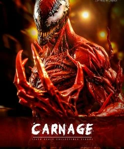Carnage (Deluxe Version) Sixth Scale Figure By Hot Toys Movie Masterpiece Series - Venom: Let There Be Carnage