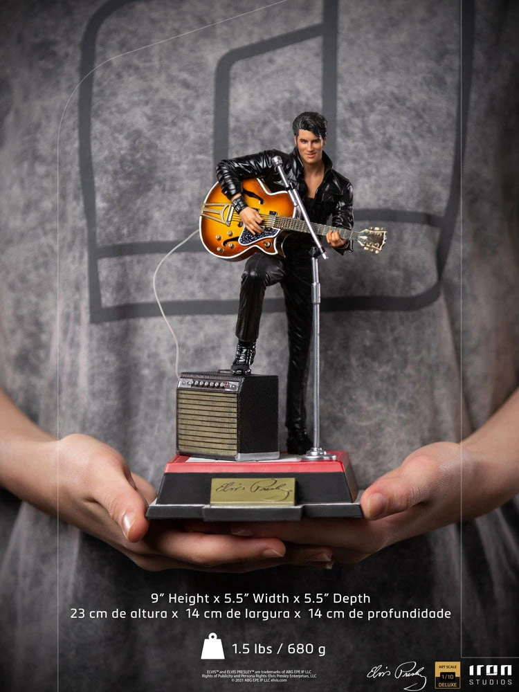 Brand new 🎁 Hot Pop Cultures Store Elvis Presley (Comeback Deluxe) 1:10 Scale Statue By Iron Studios Art Scale SIDESHOW COLLECTIBLES 😍 9 Hot Pop Cultures Store Elvis Presley (Comeback Deluxe) 1:10 Scale Statue By Iron Studios Art Scale SIDESHOW COLLECTIBLES