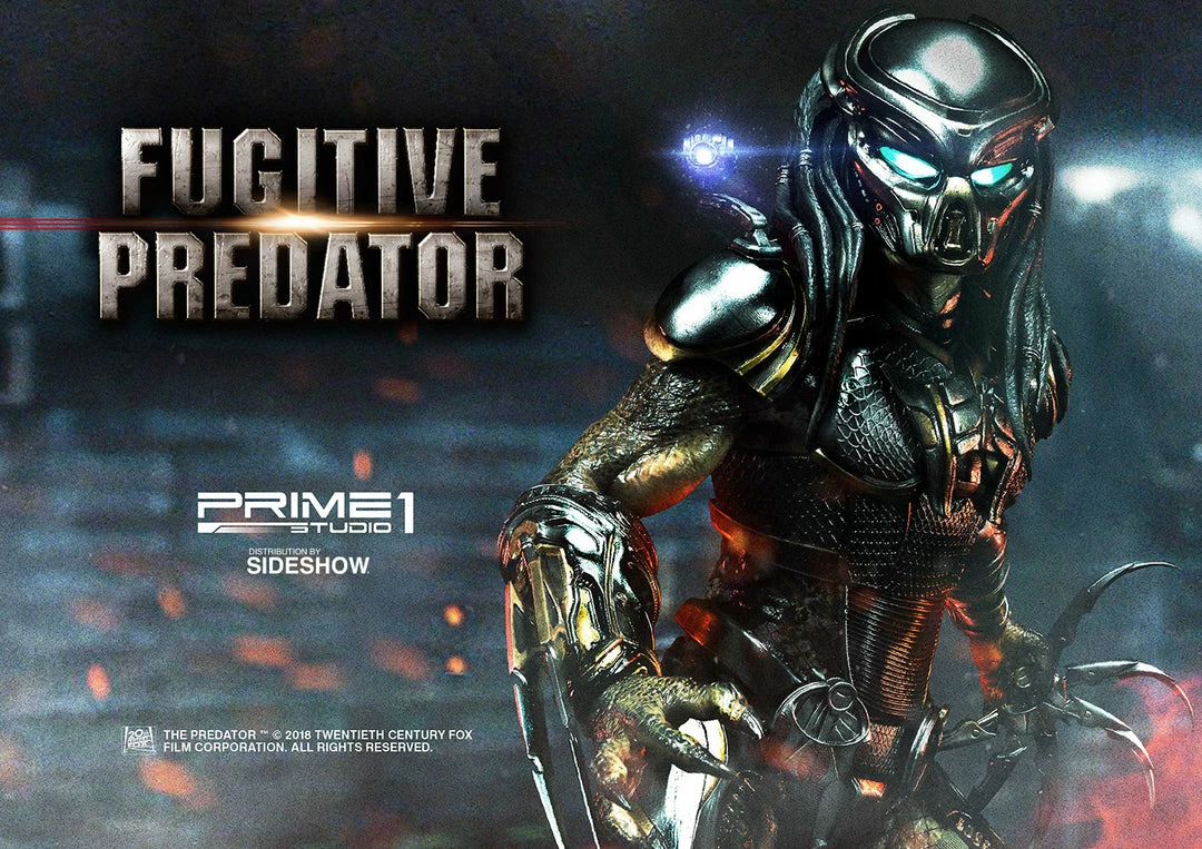 New ๐ Fugitive Predator Statue By Prime 1 Studio 1:4 Scale - The Predator ๐ฅฐ 2 Fugitive Predator Statue By Prime 1 Studio 1:4 Scale - The Predator
