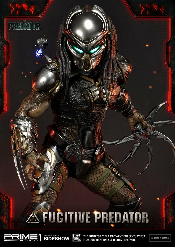 New ๐ Fugitive Predator Statue By Prime 1 Studio 1:4 Scale - The Predator ๐ฅฐ 3 Fugitive Predator Statue By Prime 1 Studio 1:4 Scale - The Predator