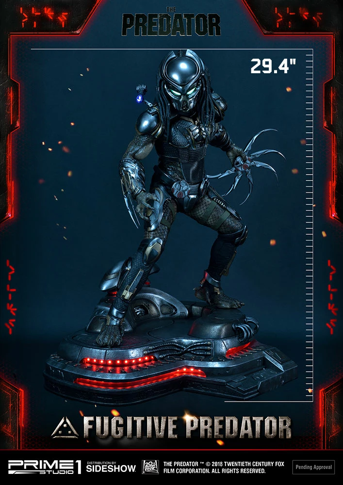 New ๐ Fugitive Predator Statue By Prime 1 Studio 1:4 Scale - The Predator ๐ฅฐ 4 Fugitive Predator Statue By Prime 1 Studio 1:4 Scale - The Predator