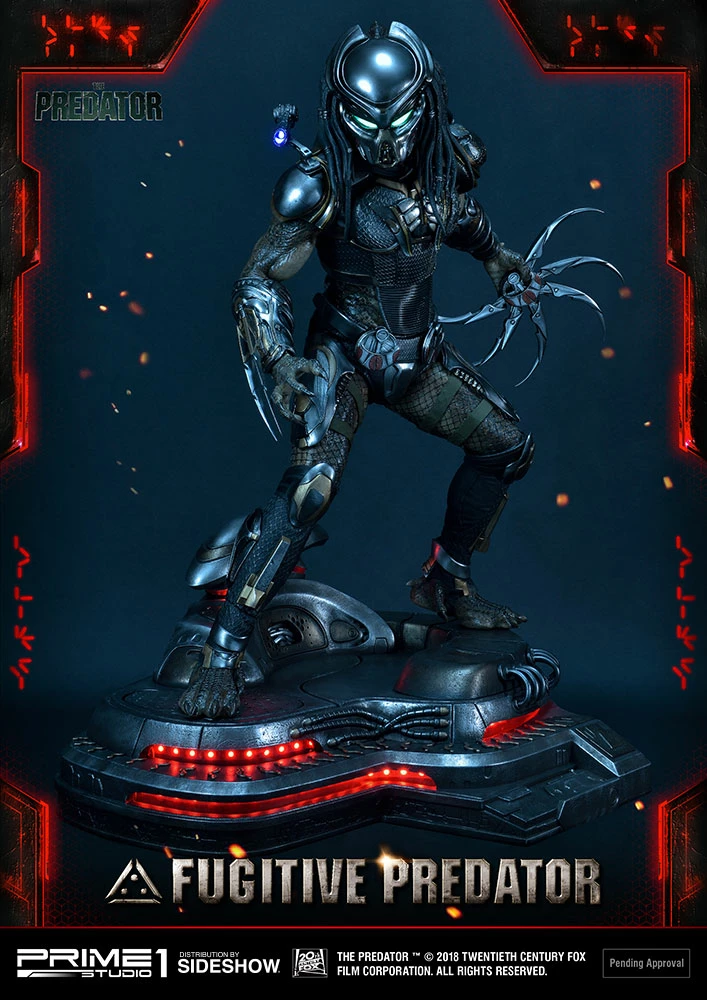 New ๐ Fugitive Predator Statue By Prime 1 Studio 1:4 Scale - The Predator ๐ฅฐ 5 Fugitive Predator Statue By Prime 1 Studio 1:4 Scale - The Predator