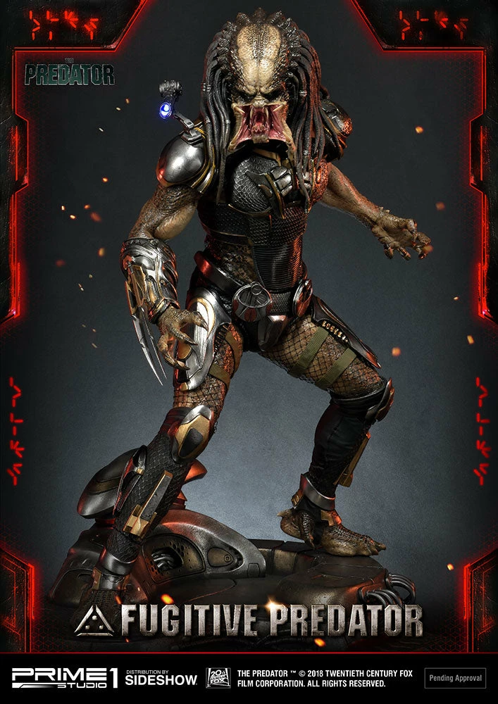 New ๐ Fugitive Predator Statue By Prime 1 Studio 1:4 Scale - The Predator ๐ฅฐ 8 Fugitive Predator Statue By Prime 1 Studio 1:4 Scale - The Predator
