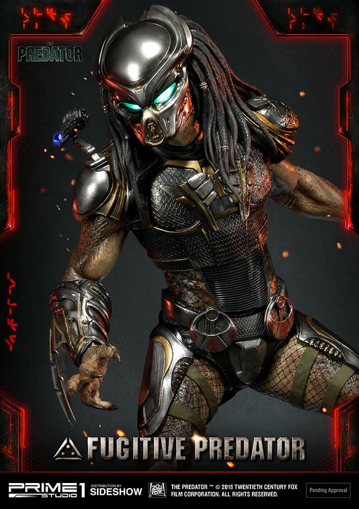 New ๐ Fugitive Predator Statue By Prime 1 Studio 1:4 Scale - The Predator ๐ฅฐ 9 Fugitive Predator Statue By Prime 1 Studio 1:4 Scale - The Predator