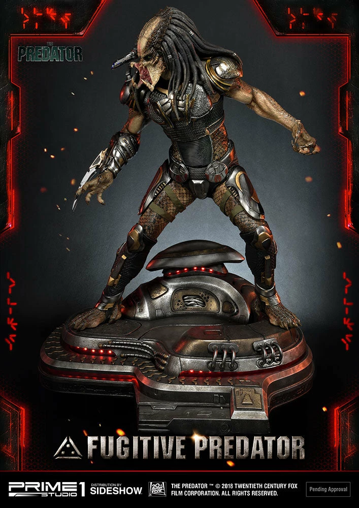 New ๐ Fugitive Predator Statue By Prime 1 Studio 1:4 Scale - The Predator ๐ฅฐ 11 Fugitive Predator Statue By Prime 1 Studio 1:4 Scale - The Predator